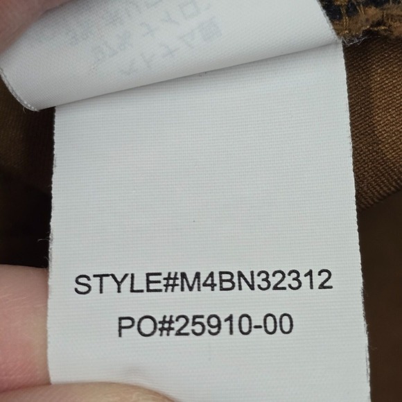 Prana Brion Pants Men 34 (Fits 34x31) Brown Slim‎ Straight Outdoors Hiking READ - Picture 8 of 15